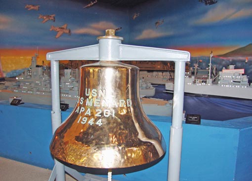 USS Menard Ships Bell